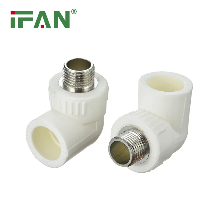 Außenkrümmer aus weißem PPR