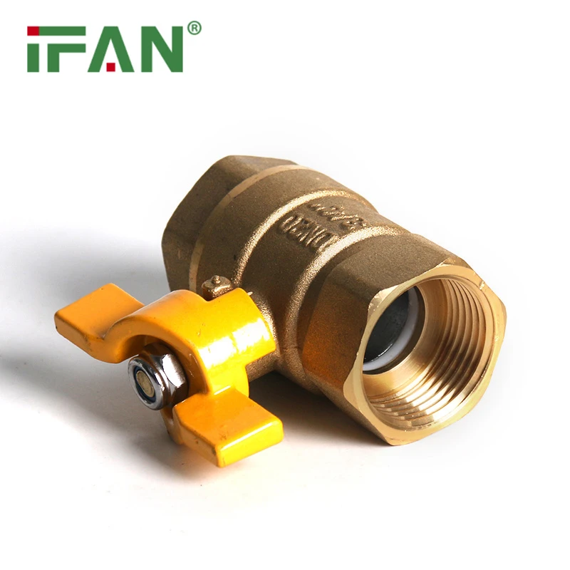 Kugelhahn mit Flügelgriff