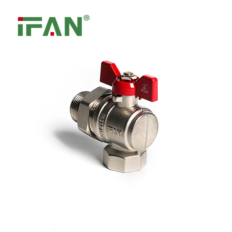 Eckventil mit Flügelgriff