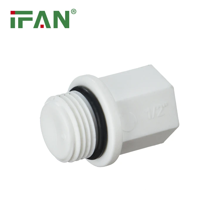 Weißer langer PPR-Stecker