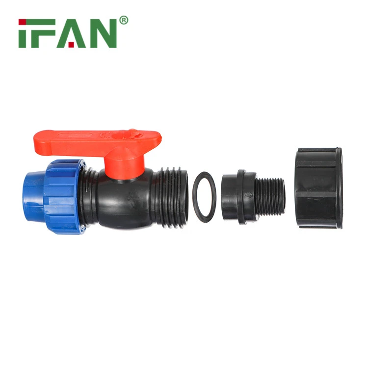 männlicher Kugelhahn