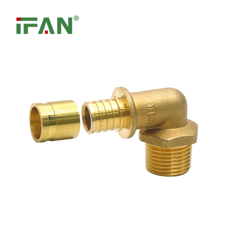 Pex-Anschlussstück mit männlichem Winkelstück