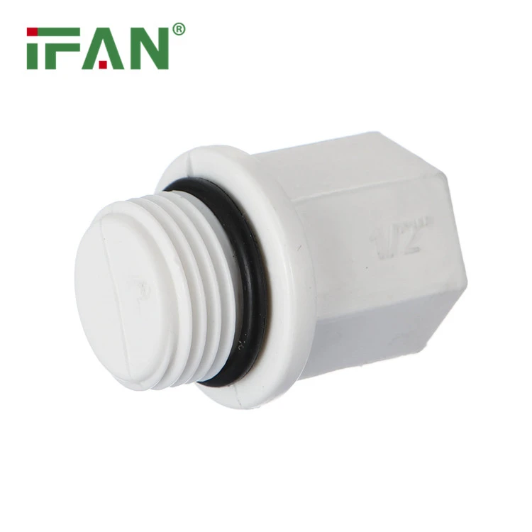 Weißer langer PPR-Stecker