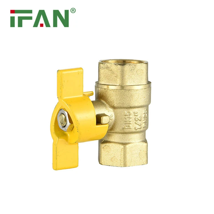 Kugelhahn mit Flügelgriff