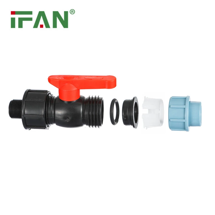 männlicher Kugelhahn