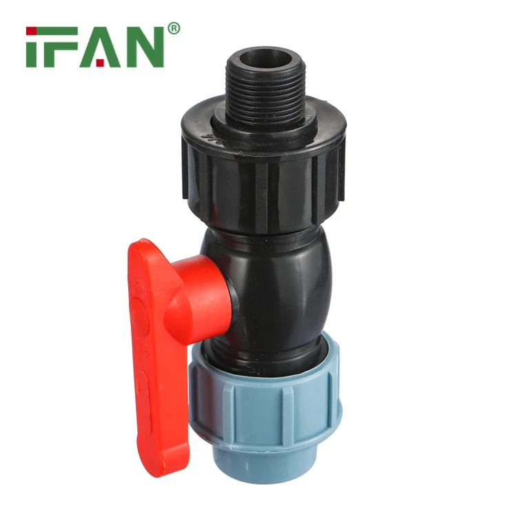 männlicher Kugelhahn