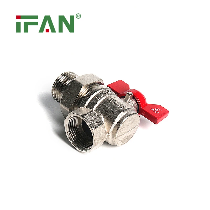 Eckventil mit Flügelgriff