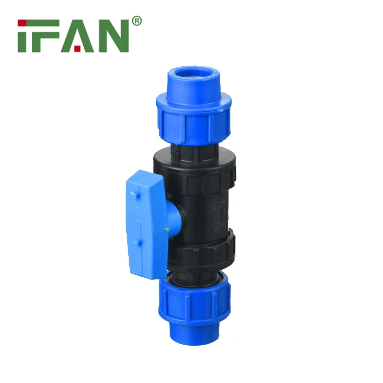 Doppel-Union-Kugelhahn