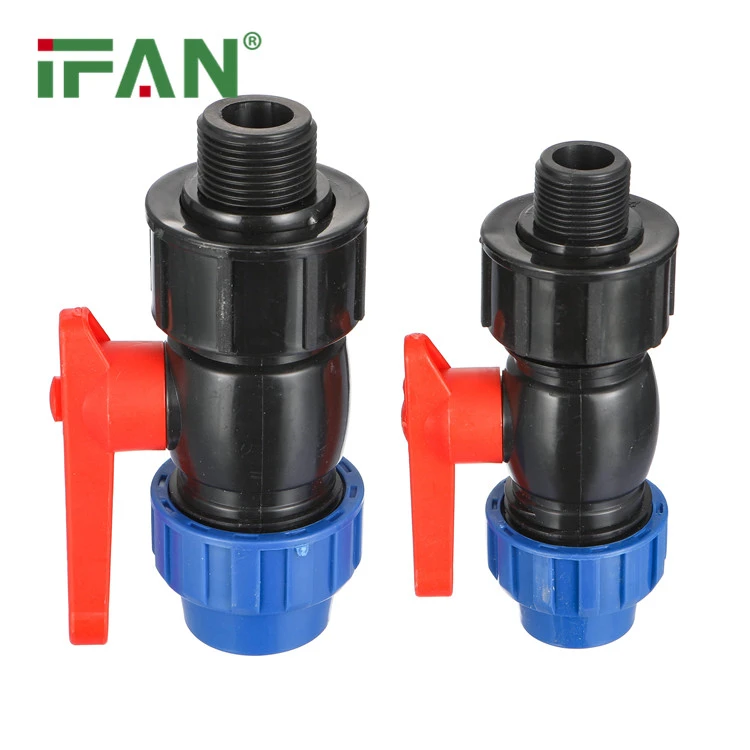 männlicher Kugelhahn