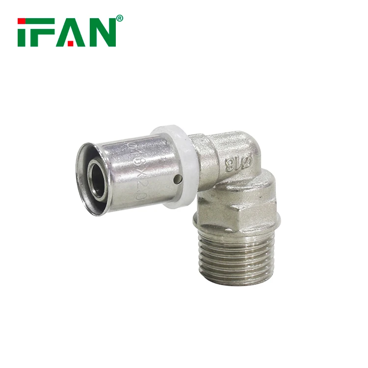 PEX-Fittings Winkelstecker Männlich