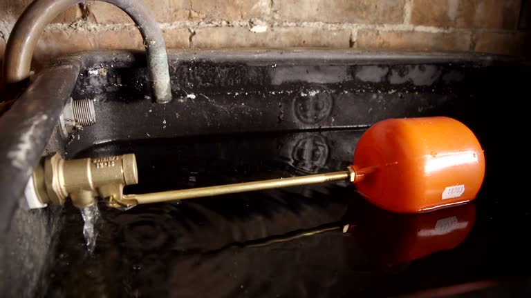 Schwimmerventil aus Messing