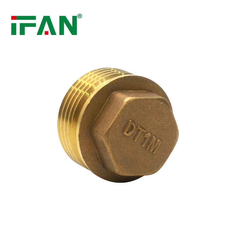 Kupfer Außengewindestopfen