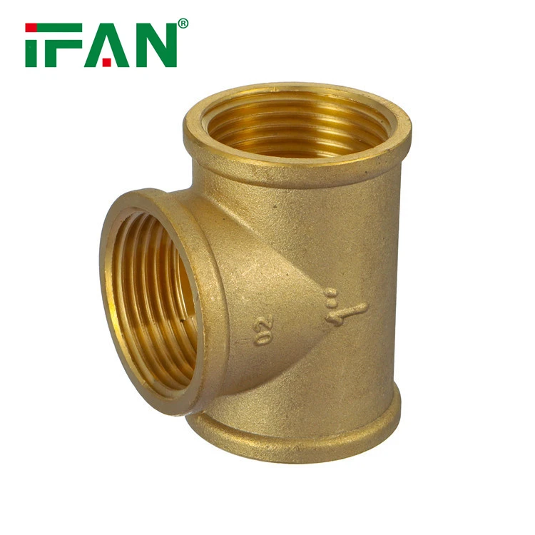 T-Stück aus Messing