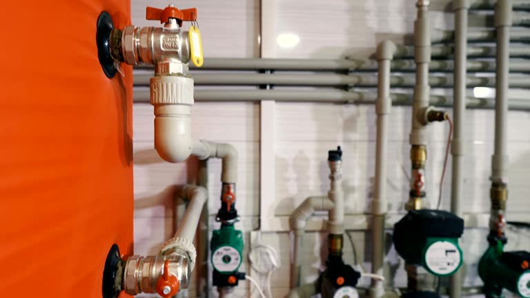 Messing-Absperrventile