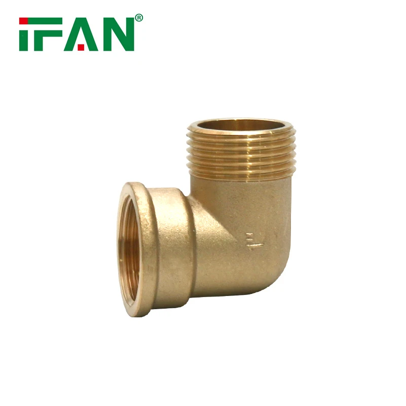 Messing Außenwinkelstück