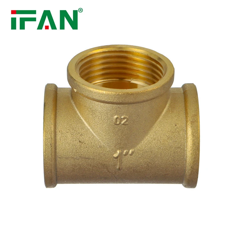 T-Stück aus Messing