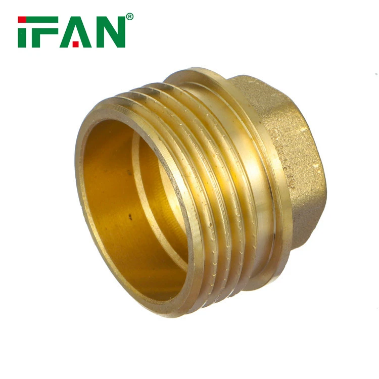 Messingstopfen mit Außengewinde