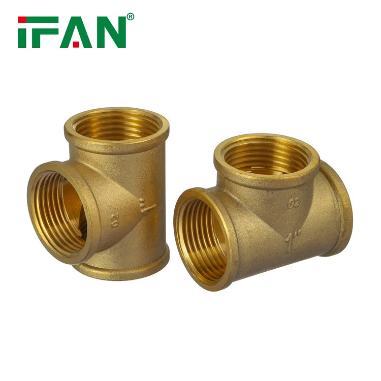 T-Stück aus Messing