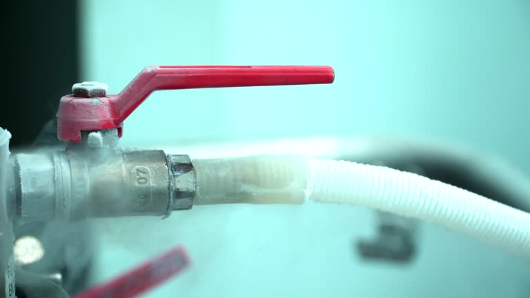 Messing-Absperrventil