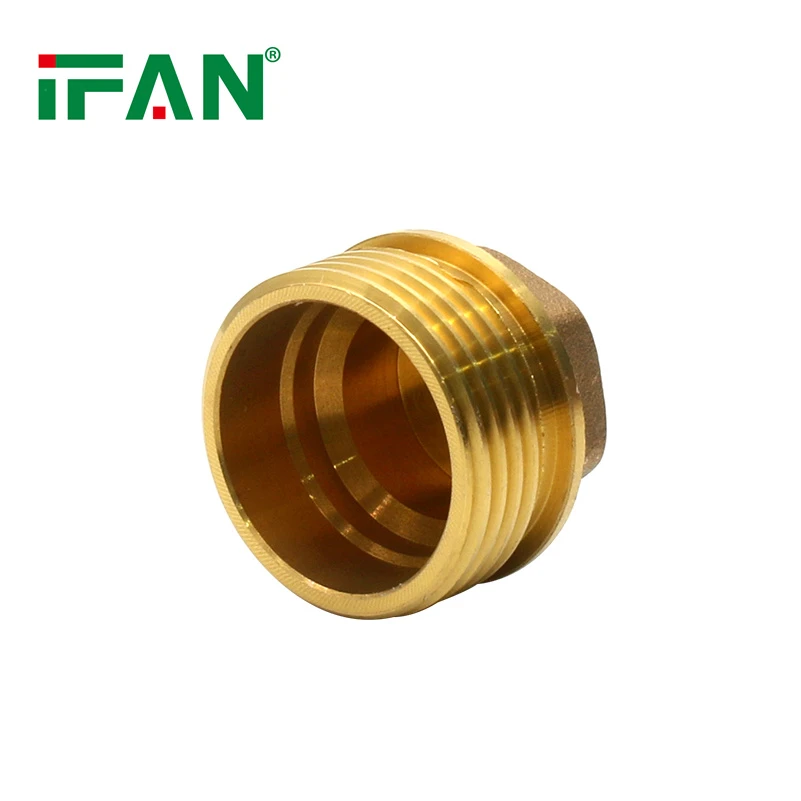 Kupfer Außengewindestopfen