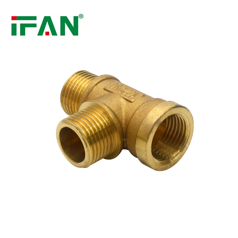 Doppeltes Außen T-Stück aus Kupfer