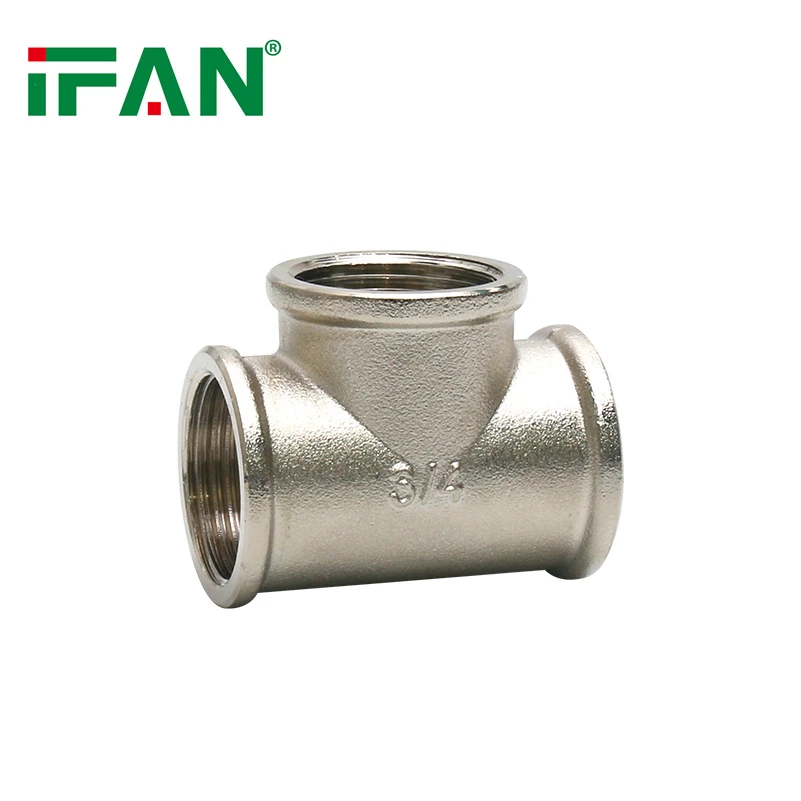 T-Stück aus galvanisiertem Kupfer