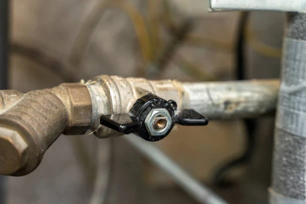 geschmiedeter Messingkugelhahn