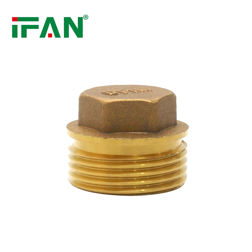 Kupfer Außengewindestopfen