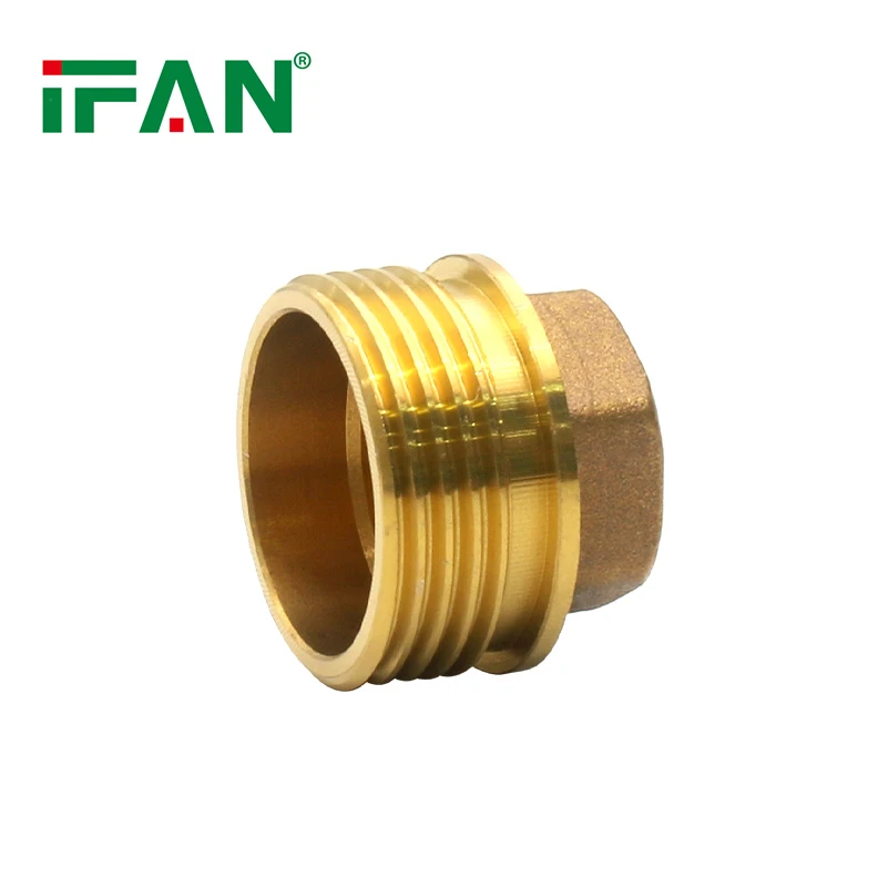 Kupfer Außengewindestopfen