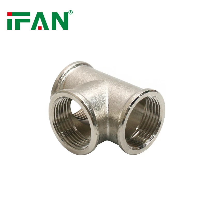 T-Stück aus galvanisiertem Kupfer