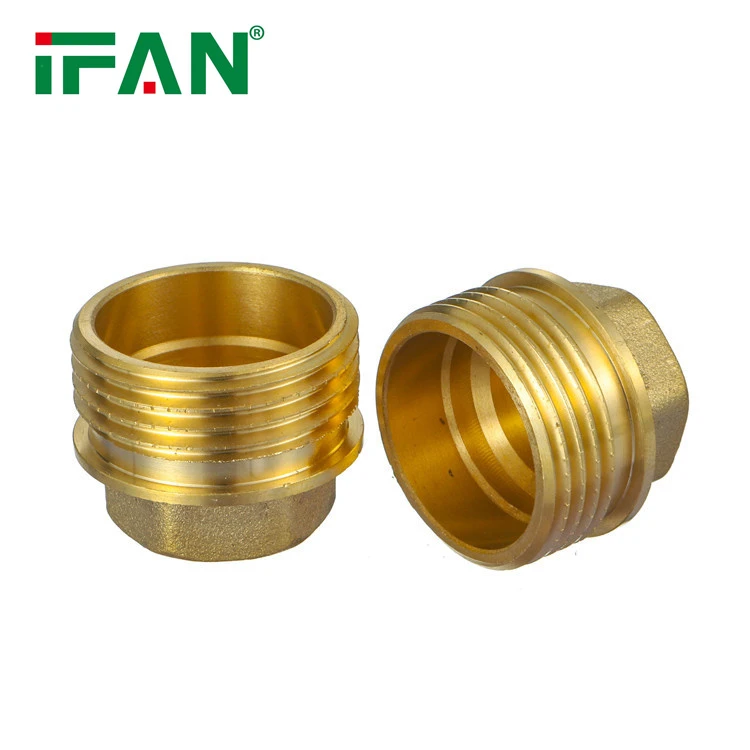 Messingstopfen mit Außengewinde