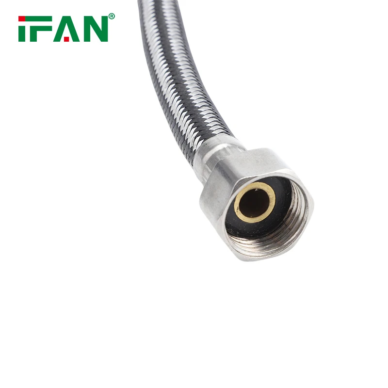 Geflochtener Schlauch Montage