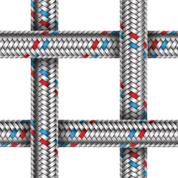 Geflochtene Schlaucharmaturen gehören