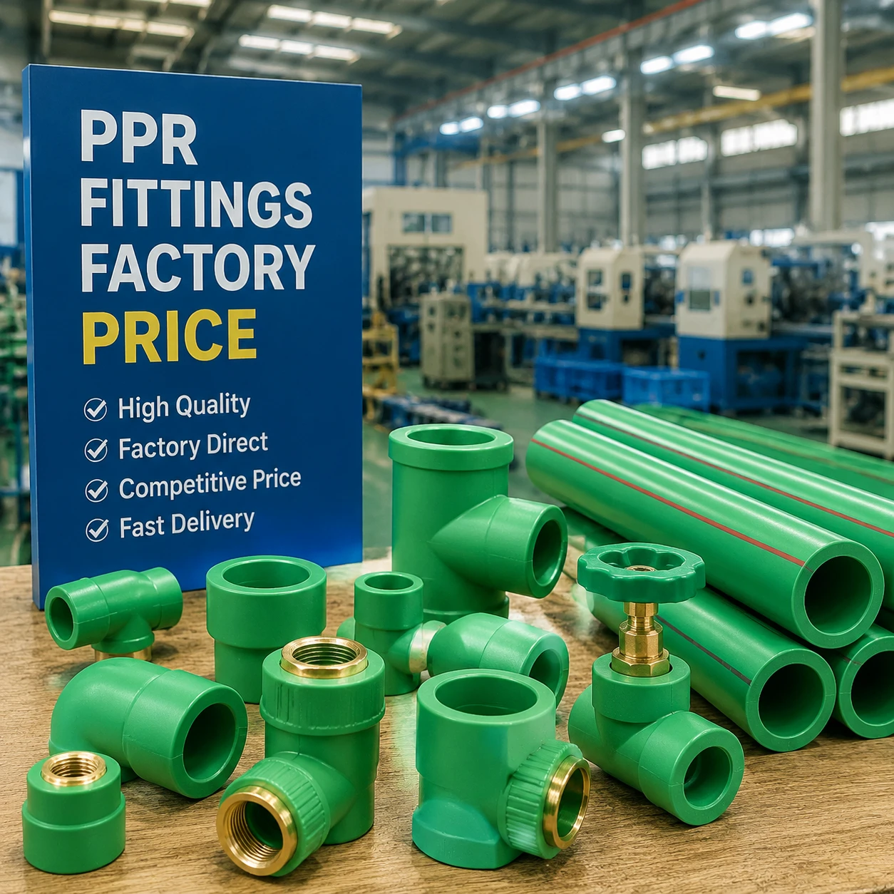 Beitragsbild zu PPR-Fittings zum Fabrikpreis