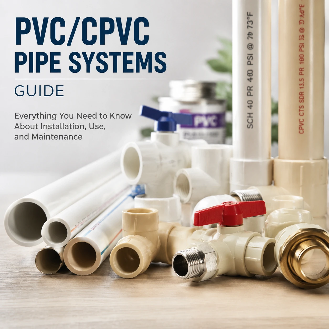 Beitragsbild zu Leitfaden für PVC/CPVC-Rohrsysteme