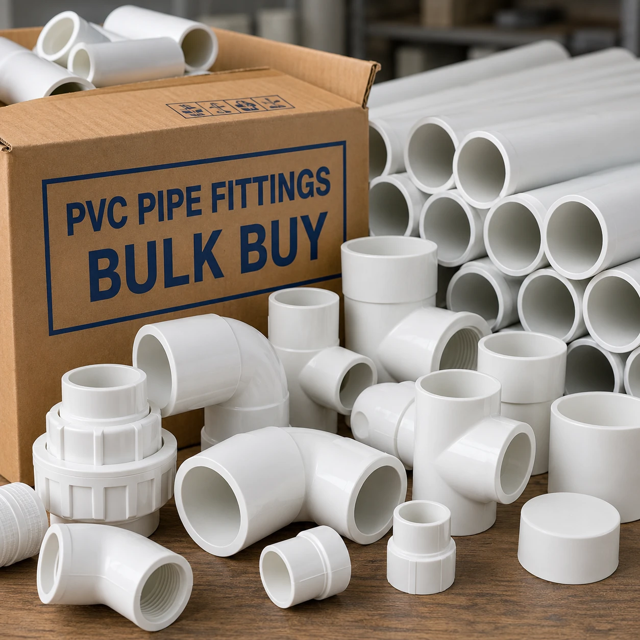 Beitragsbild zu PVC-Rohrformstücke im Großhandel
