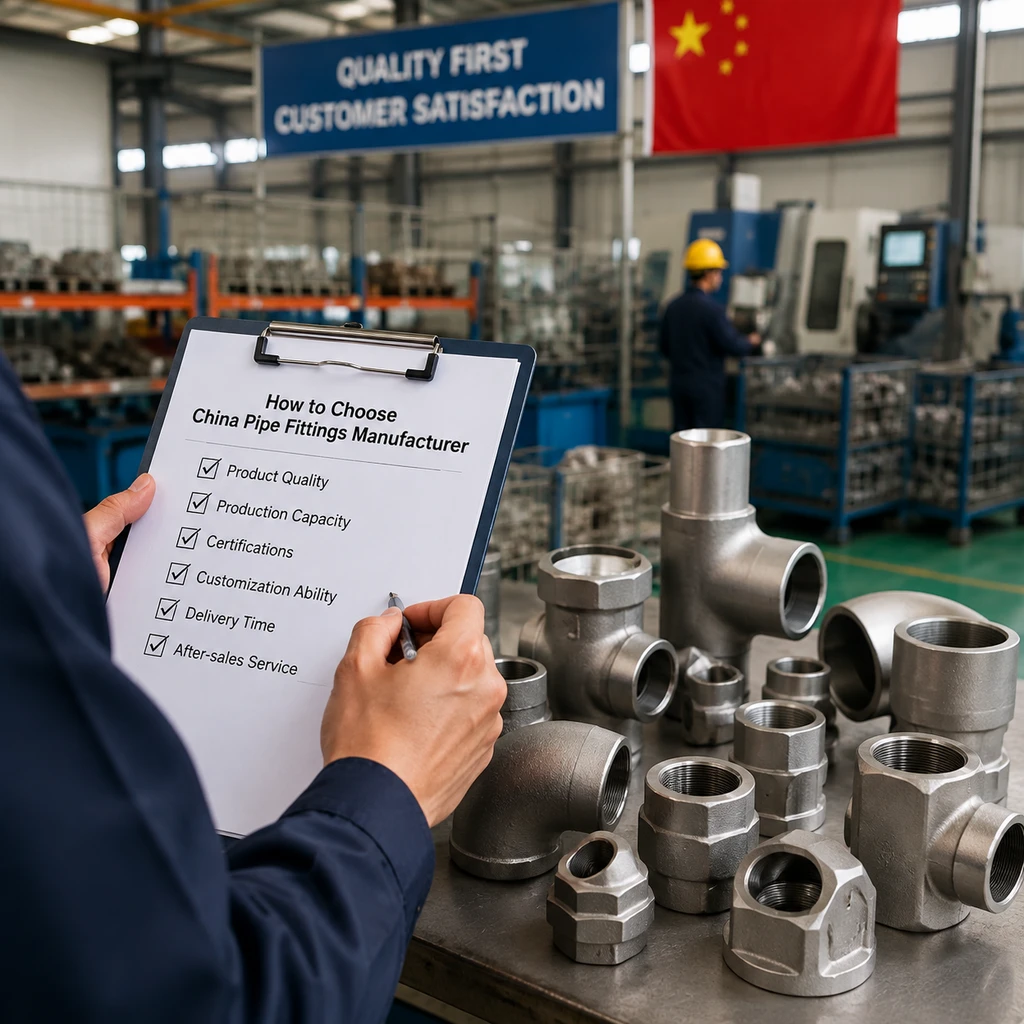 Beitragsbild zu Wie man einen chinesischen Hersteller von Rohrverbindungsstücken auswählt